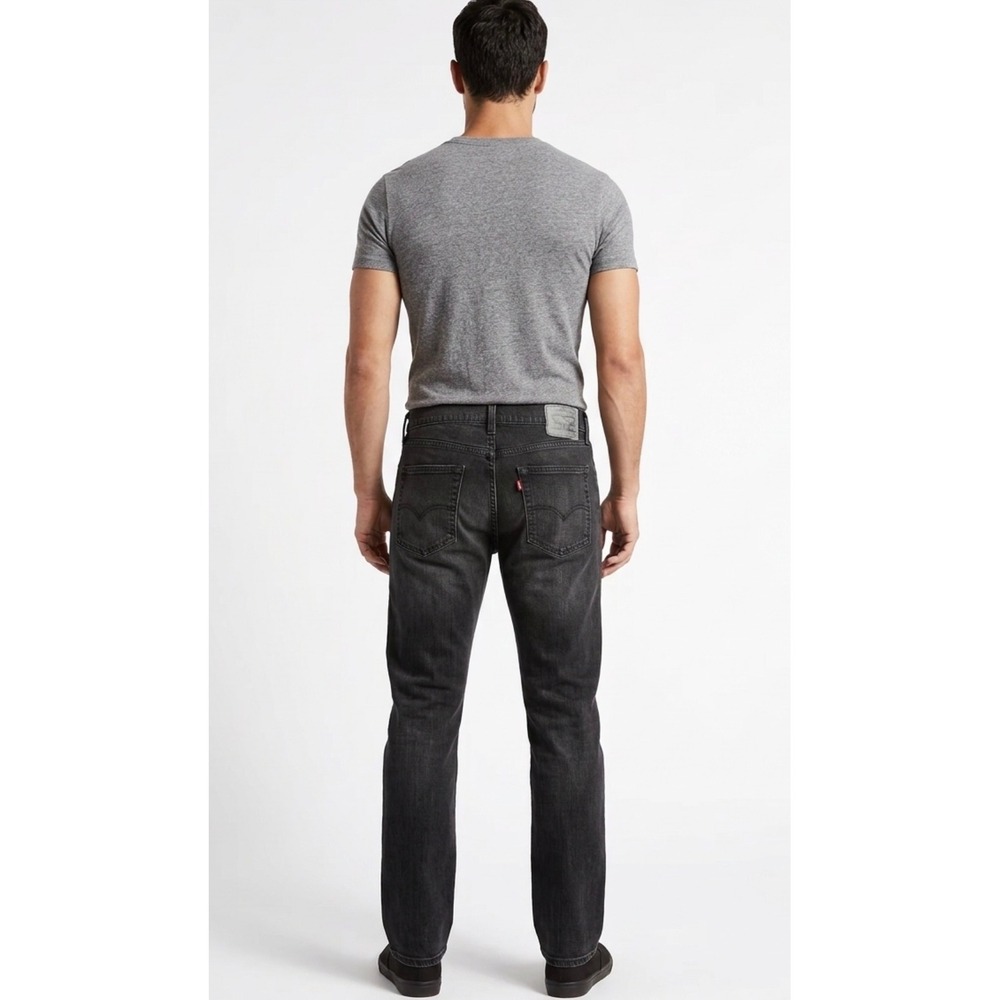 Levi's 511 Mens Slim Fit Black Jeans Denim Stretch‎ 5Pocket W36 L30 Skater, Y2K